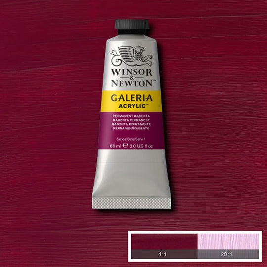 Winsor & Newton Galeria Acrylic 60ml Permanent Magenta