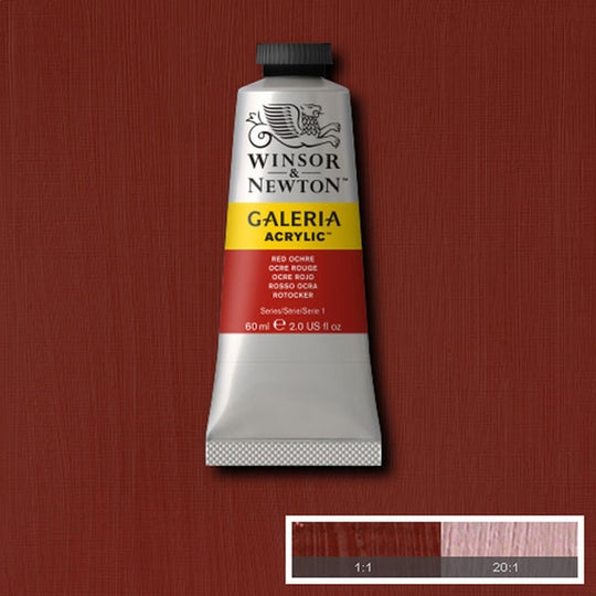 Winsor & Newton Galeria Acrylic 60ml Red Ochre