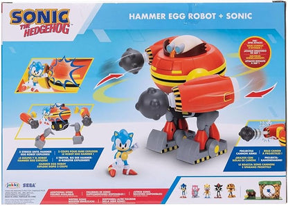 Sonic 2 Giant Eggman Robot Battle Playset