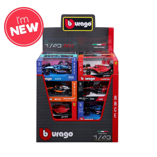 1:43 F1 Car Assortment