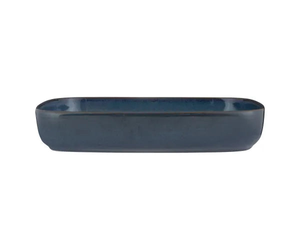 Reactive Blue Dish 31x21x6cm