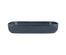 Reactive Blue Dish 31x21x6cm