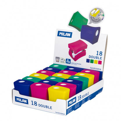 Milan Curvy Double Sharpener