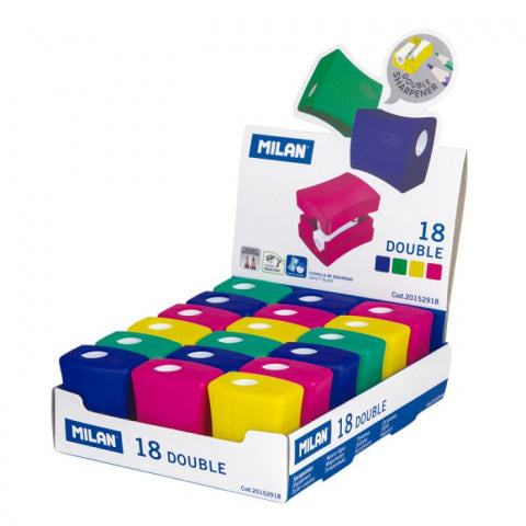 Milan Curvy Double Sharpener