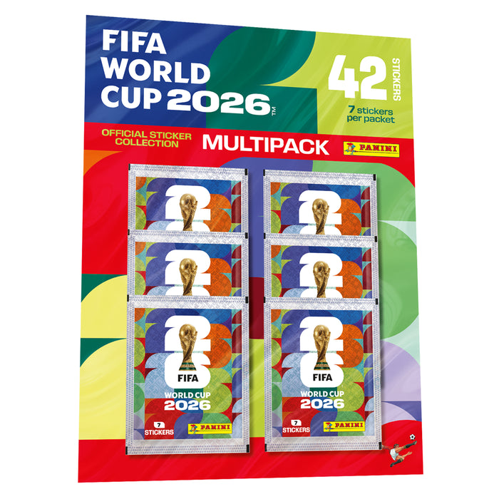 2026 World Cup 6 Pk Stickers