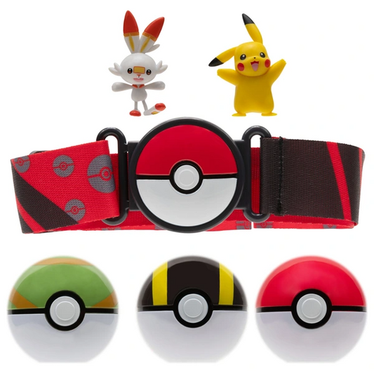 Pokemon Clip N Go Poke Ball Belt Set