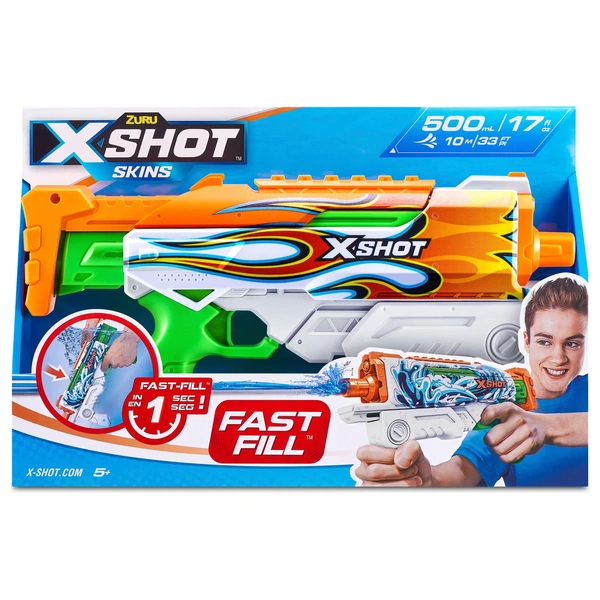 X Shot Skins Hyperload Fast Fill Water Gun