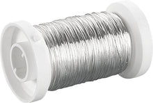 Heyda Plated Silver Crafting Wire, 0.4mm x 40m Spool
