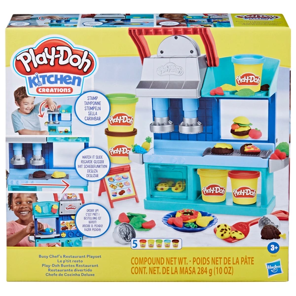 Busy　Restaurant　–　Play-Doh　Set　Chefs　Wicklow　Kitchen　Of　Creations　Hopkins