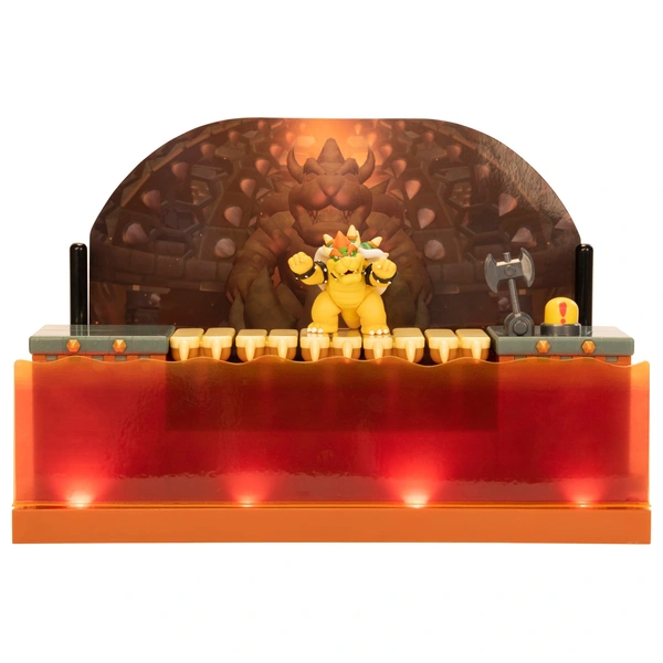 Nintendo Bowser Battle Scene Play Set