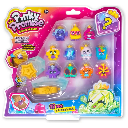 Pinky Promise Gemmy Friends 12 Pack