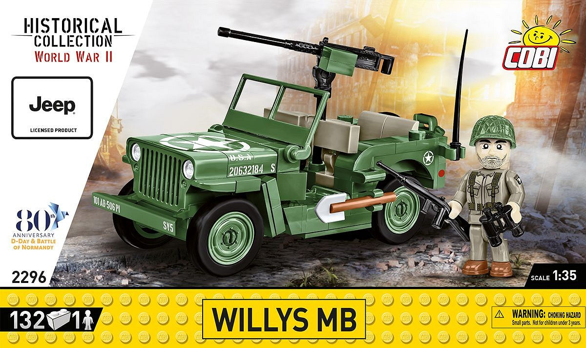 Cobi WWII Jeep Willys MB