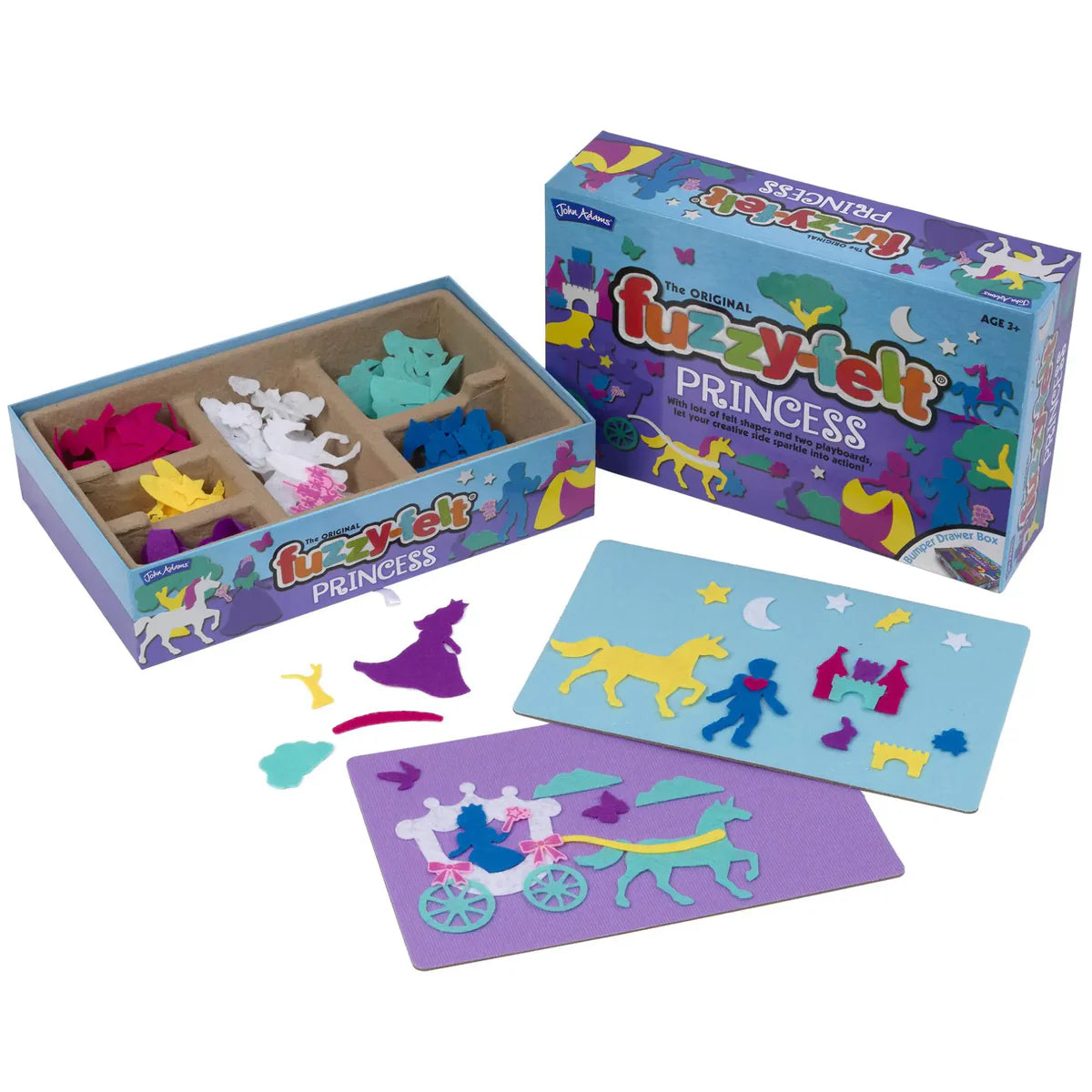 Fuzzy Felt Princess Draw Set
