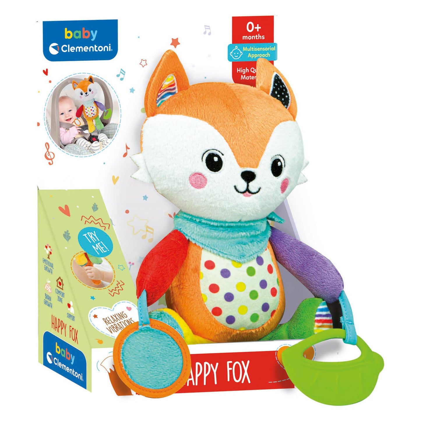 Clementoni Fox Activity Plush