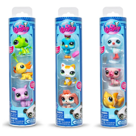 Littlest Pet Shop Trio Tube