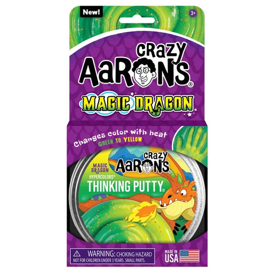 Crazy Aarons Thinking Putty Hypercolour Magic Dragon