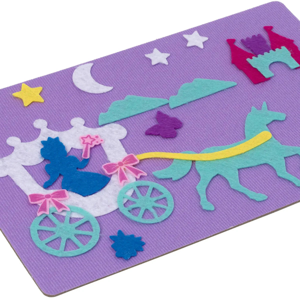Fuzzy Felt Princess Draw Set