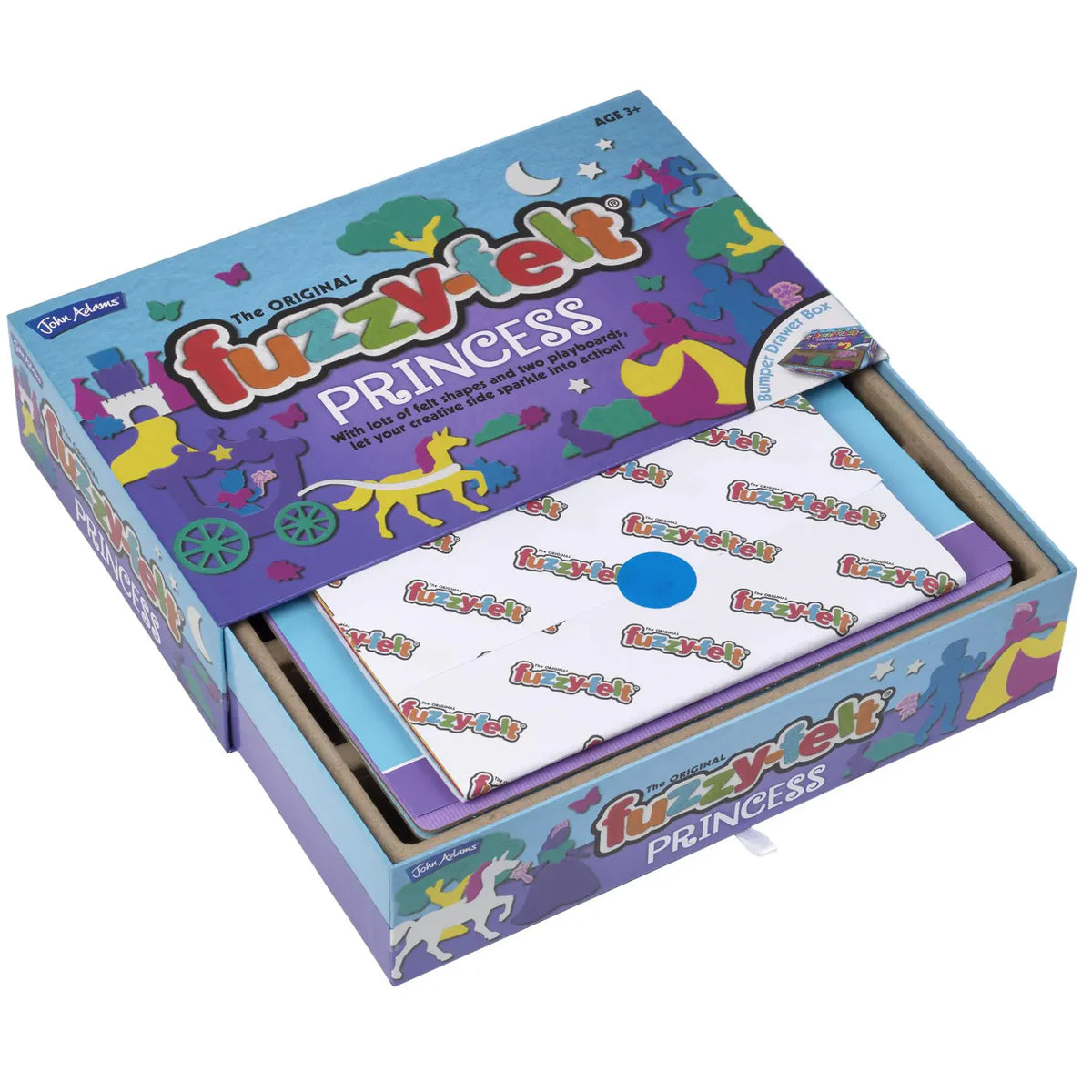 Fuzzy Felt Princess Draw Set