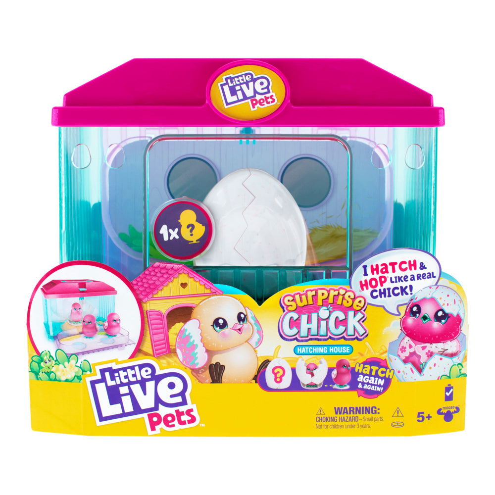 Little Live Surprise Chick Hatching House Playset