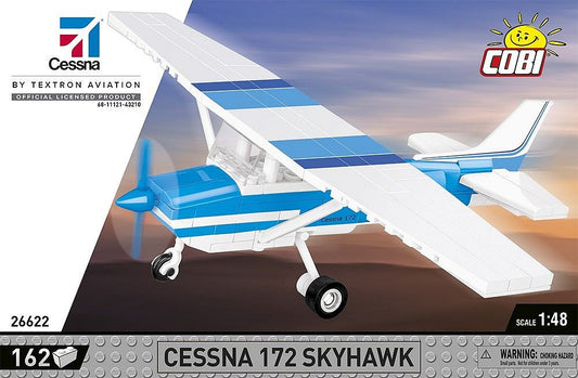 Cobi Cessna 172 Skyhawk White-Blue