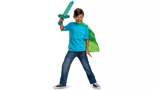 Minecraft Sword & Cape Set