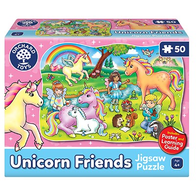 Orchard Unicorn Friends 50 Piece Jigsaw Puzzle