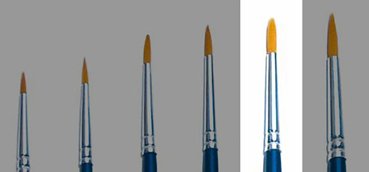 2 Brush Synthetic Round