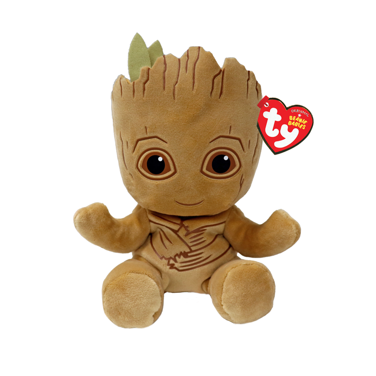 Groot Marvel Beanie Boo Soft