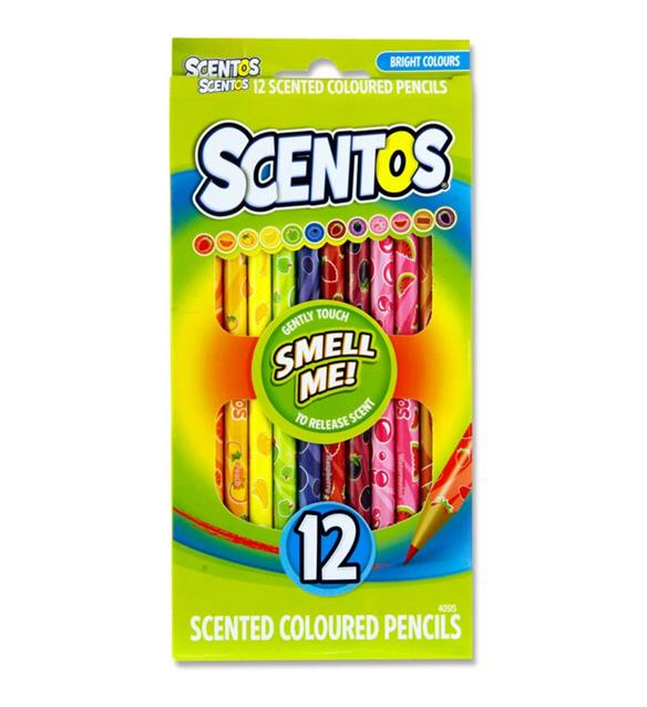 Scentos 12 Colour Pencils