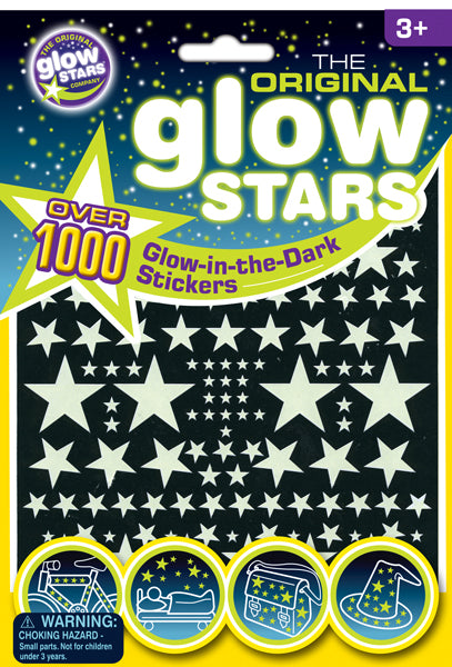 The Original Glow Stars Glow 1000 Stickers