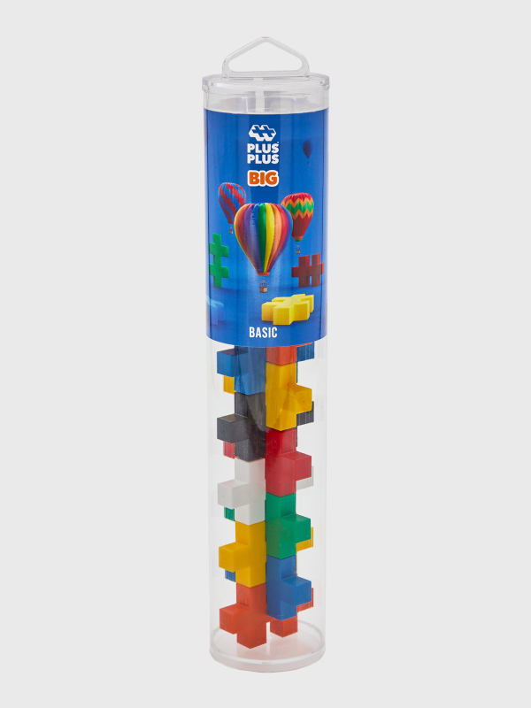 Plus Plus Big Basic 15 Piece Tube