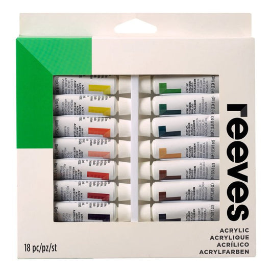 Reeves Fine Acrylics 18x 10ml Set