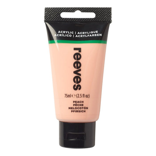 Reeves Acrylic 75Ml Peach