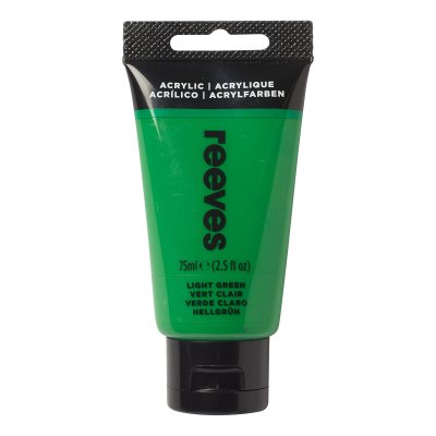Reeves Acrylic 75ml Green Light