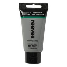 Reeves Acrylic 75ml Medium Grey