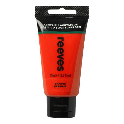 Reeves Acrylic 75ml Orange