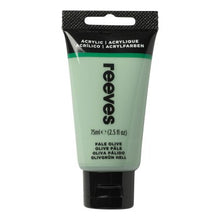 Reeves Acrylic 75ml Pale Olive