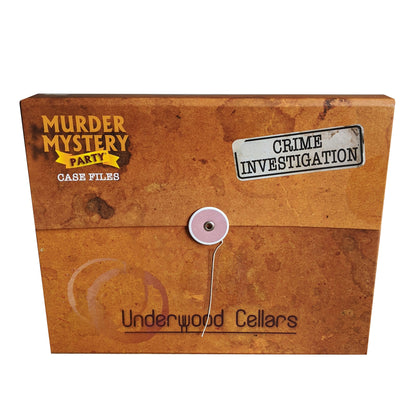 Case File Murder Mystery : Underwood Cellars