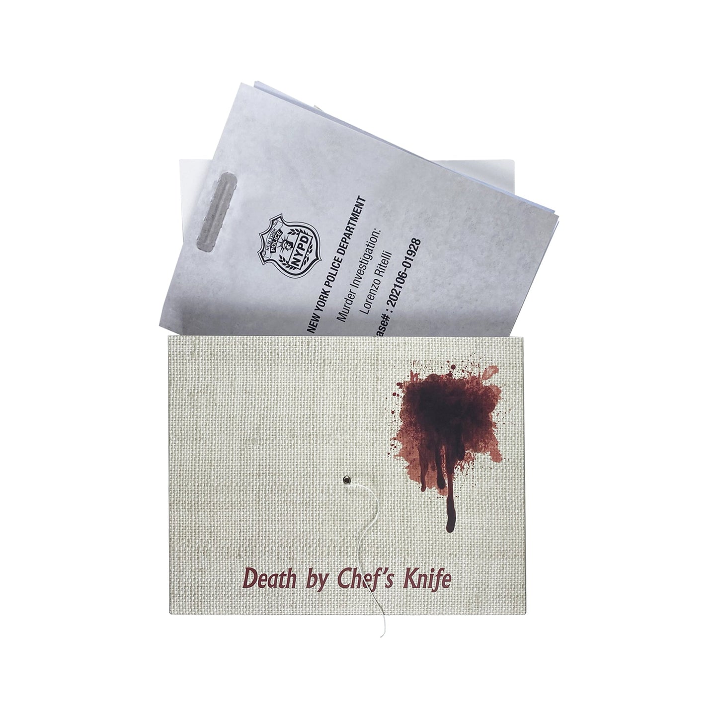 Case Files Murder Mystery : Death By Chef's Knife