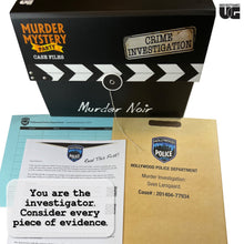 Murder Mystery Case Files Murder Noir