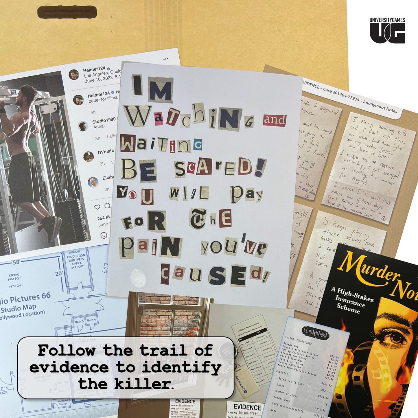 Murder Mystery Case Files Murder Noir