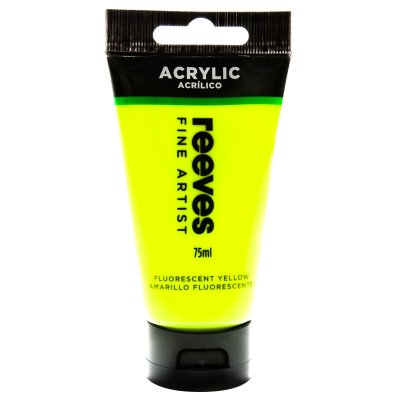 Reeves Acrylic 75ml Fluo Yellow