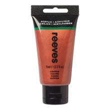 Reeves Acrylic 75ml Copper