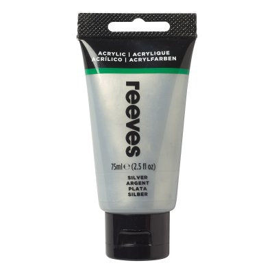 Reeves Acrylic 75ml Silver