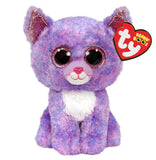 Cassidy Lavender Cat Beanie Boo