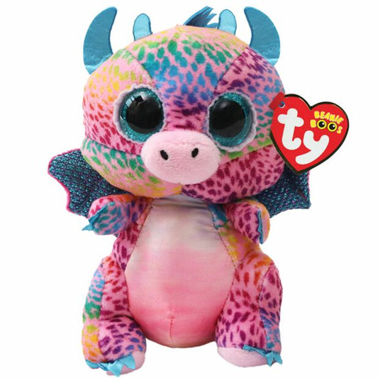 TY Flint Dragon Beanie Boo
