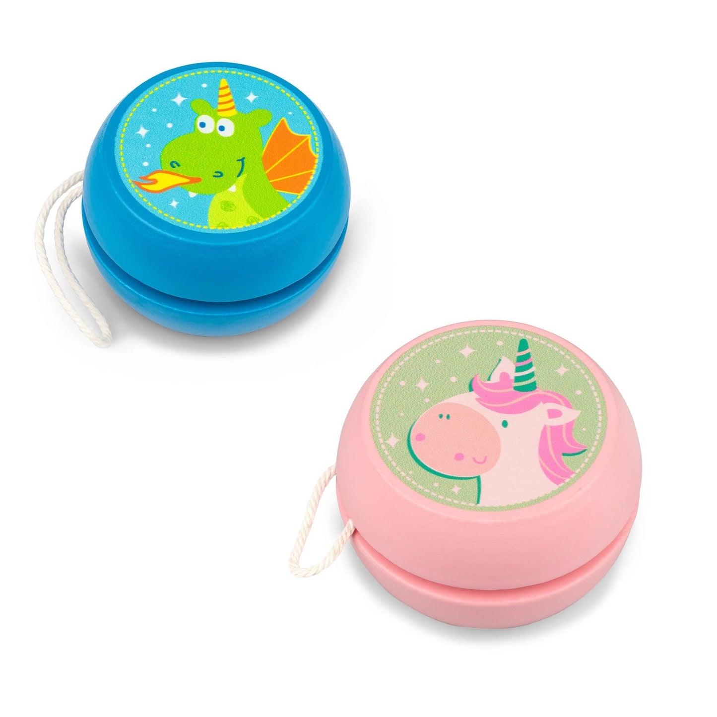 Wooden Unicorn & Dragon Yoyo