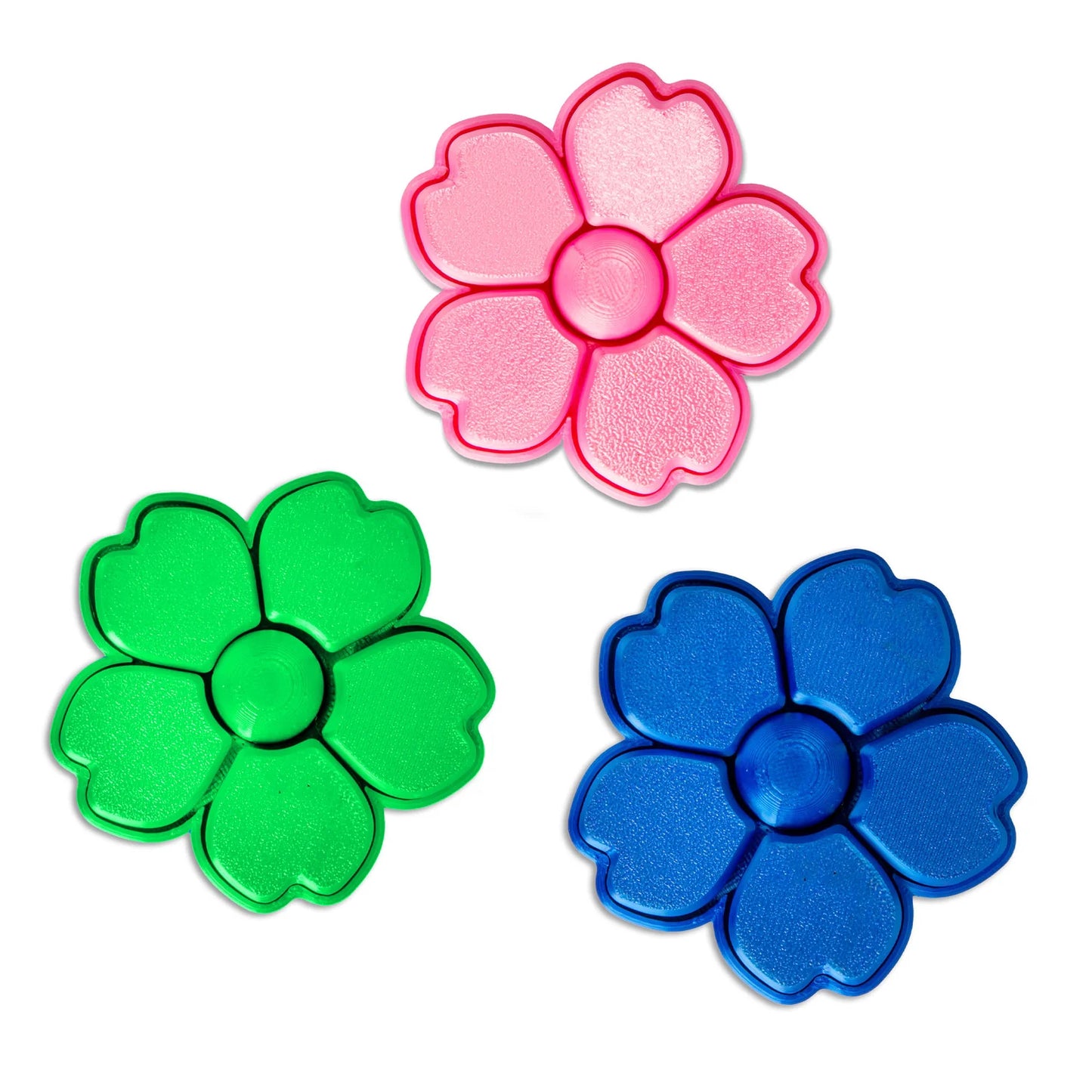 3D Printed Flower Fidget Assorted