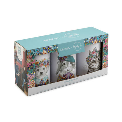 Tipperley Hill 3pc Storage Tin Set