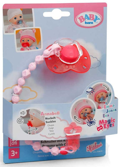 BABY Born/ Annabell Magic Dummy with Chain 2 assorted 43cm